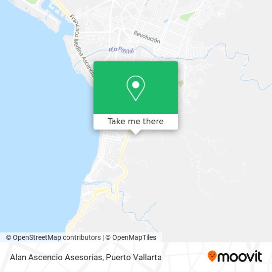 Mapa de Alan Ascencio Asesorias
