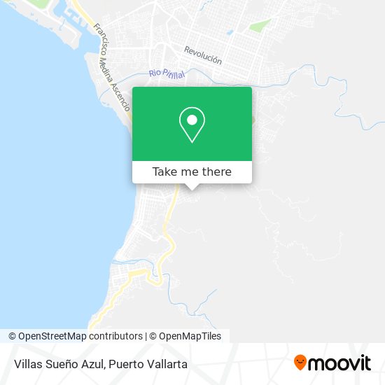 Mapa de Villas Sueño Azul