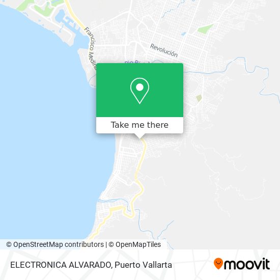 ELECTRONICA ALVARADO map