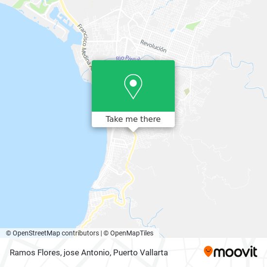 Mapa de Ramos Flores, jose Antonio