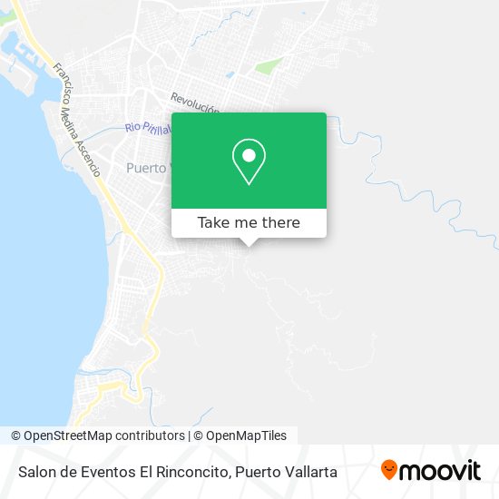 Salon de Eventos El Rinconcito map