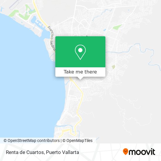 Renta de Cuartos map