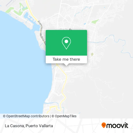 Mapa de La Casona