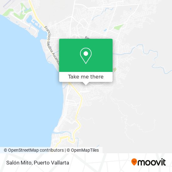 Salón Mito map