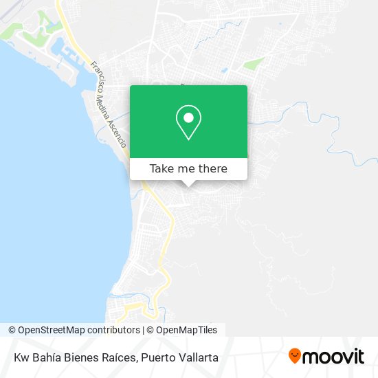 Kw Bahía Bienes Raíces map