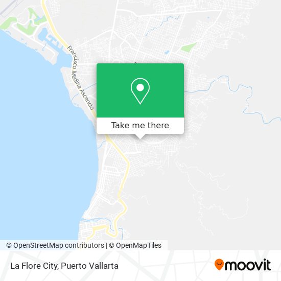 Mapa de La Flore City