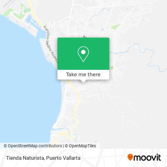 Tienda Naturista map