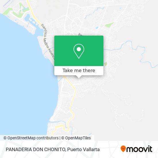 Mapa de PANADERIA DON CHONITO