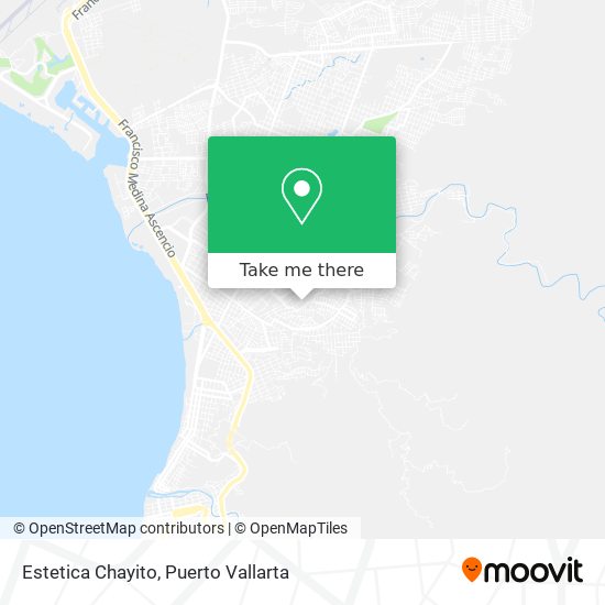 Estetica Chayito map