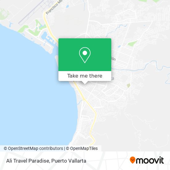 Mapa de Ali Travel Paradise