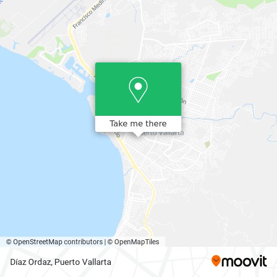 Díaz Ordaz map