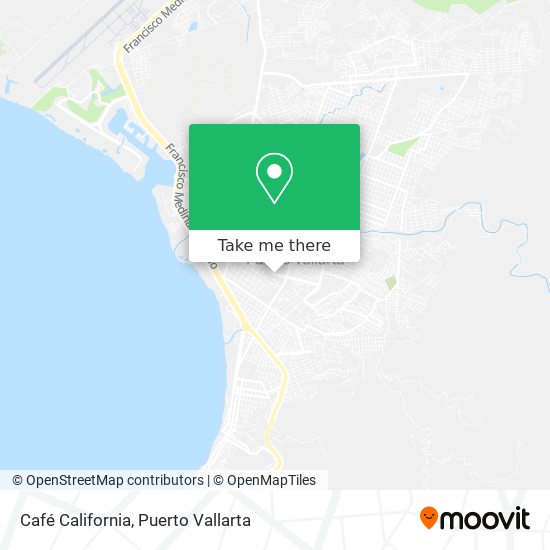 Mapa de Café California