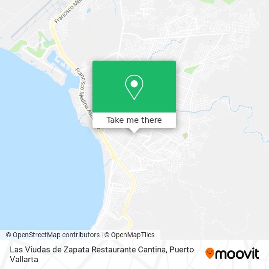 Las Viudas de Zapata Restaurante Cantina map
