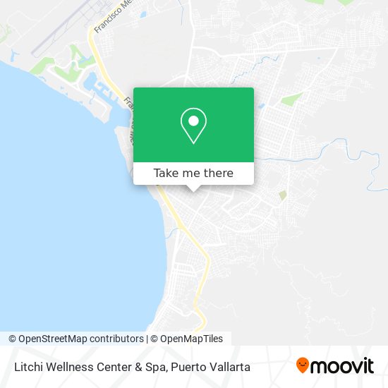 Mapa de Litchi Wellness Center & Spa