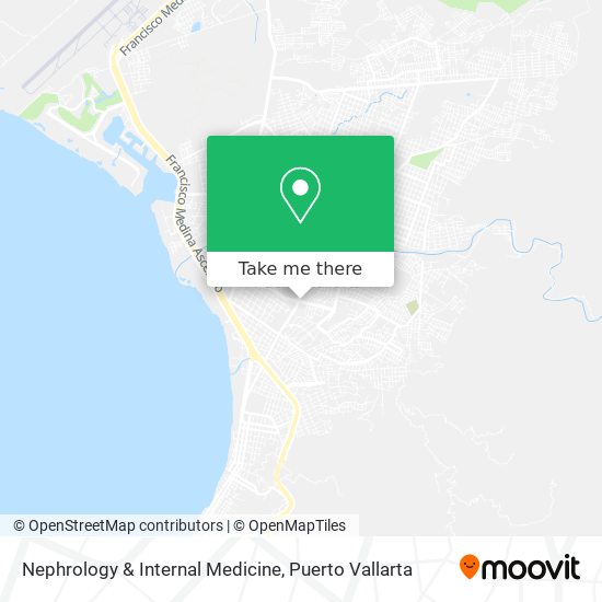 Nephrology & Internal Medicine map