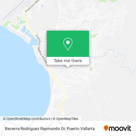 Mapa de Becerra Rodriguez Raymundo Dr