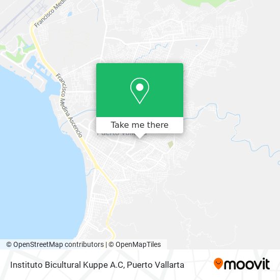 Instituto Bicultural Kuppe A.C map