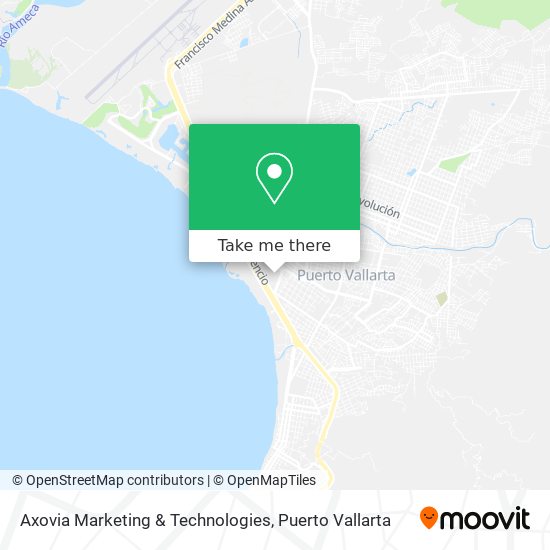 Axovia Marketing & Technologies map