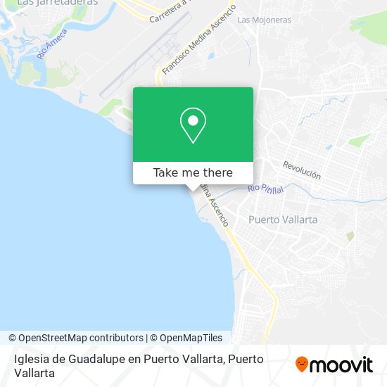 Mapa de Iglesia de Guadalupe en Puerto Vallarta