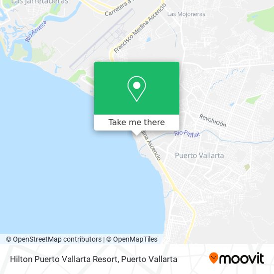 Mapa de Hilton Puerto Vallarta Resort