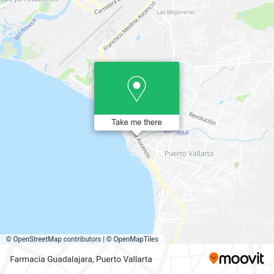 Mapa de Farmacia Guadalajara