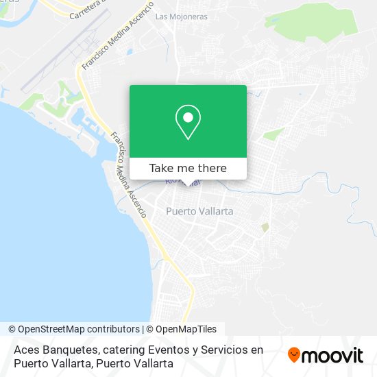 Aces Banquetes, catering Eventos y Servicios en Puerto Vallarta map