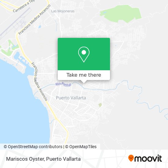 How to get to Mariscos Oyster in Puerto Vallarta by Bus?