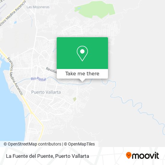 La Fuente del Puente map