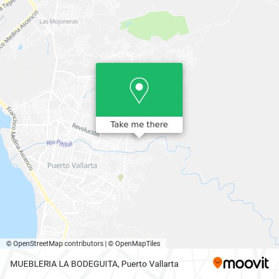MUEBLERIA LA BODEGUITA map