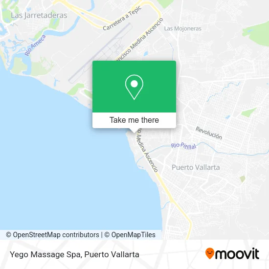 Yego Massage Spa map