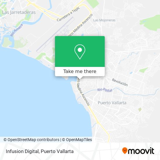 Infusion Digital map