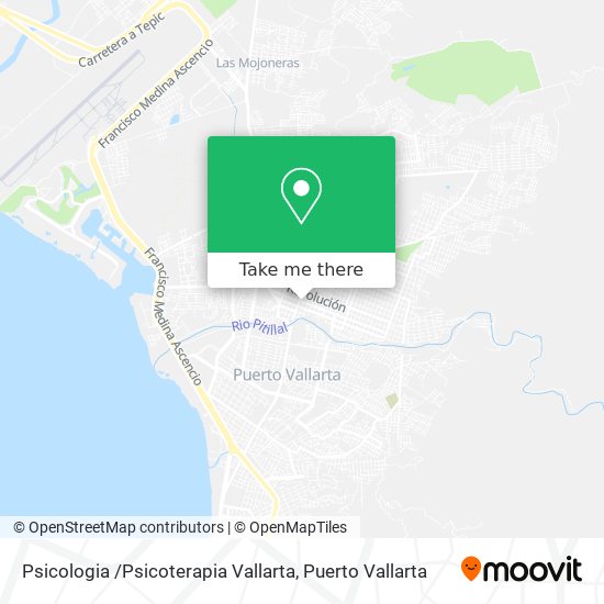 Psicologia /Psicoterapia Vallarta map