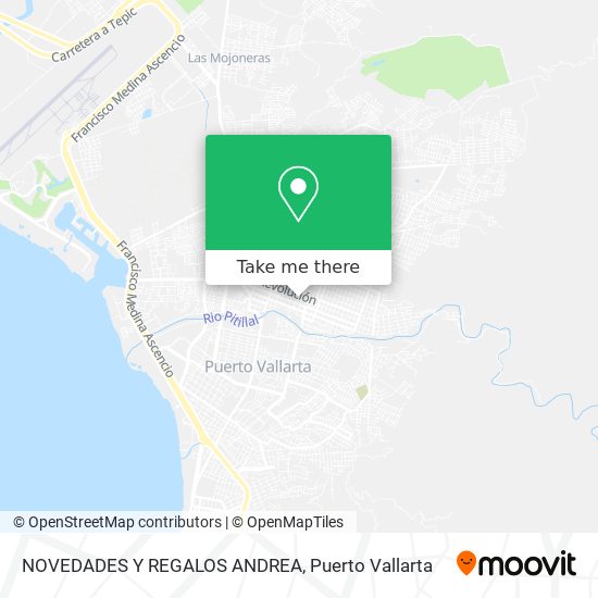 NOVEDADES Y REGALOS ANDREA map