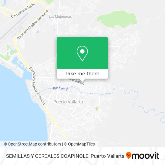 Mapa de SEMILLAS Y CEREALES COAPINOLE