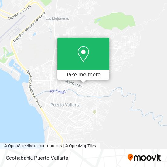 Mapa de Scotiabank