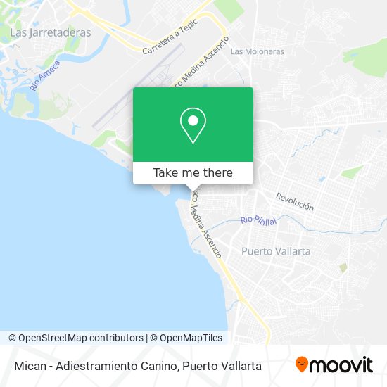 Mican - Adiestramiento Canino map