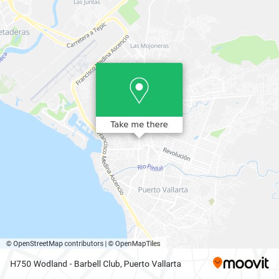 H750 Wodland - Barbell Club map