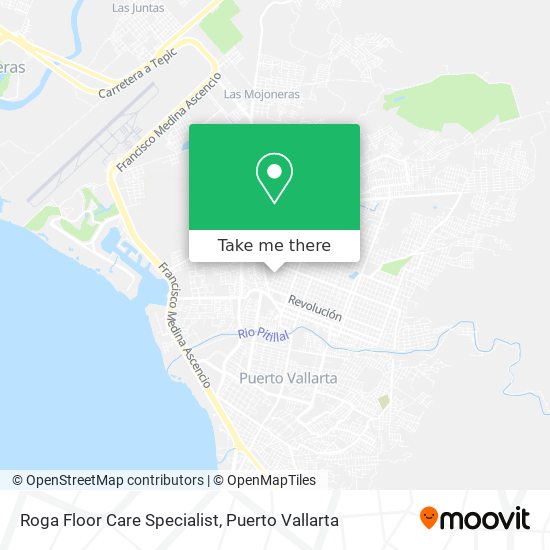 Mapa de Roga Floor Care Specialist