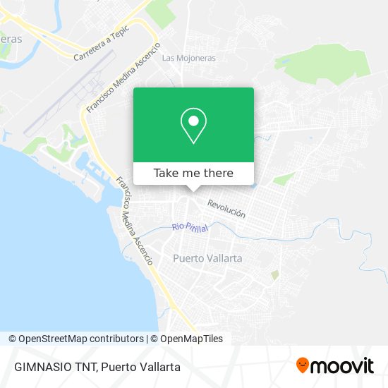 Mapa de GIMNASIO TNT
