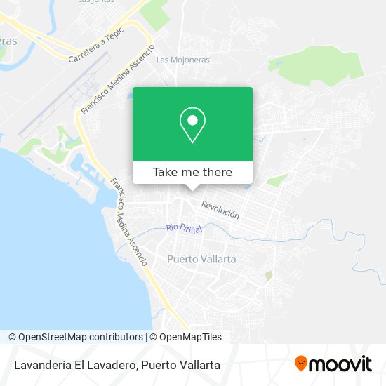 Lavandería El Lavadero map
