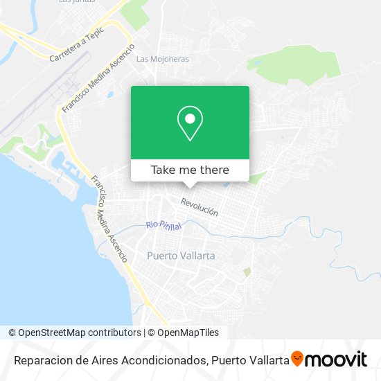 Reparacion de Aires Acondicionados map