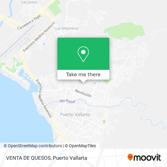 VENTA DE QUESOS map