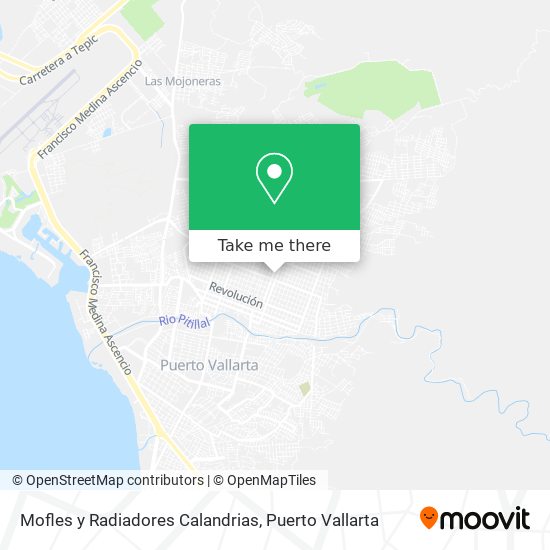 Mofles y Radiadores Calandrias map