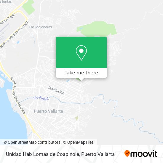 Unidad Hab Lomas de Coapinole map