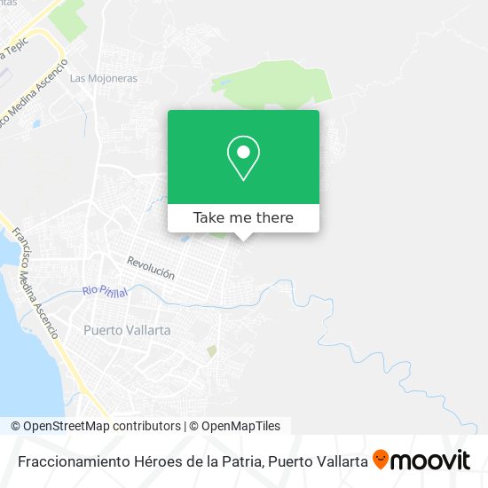 Fraccionamiento Héroes de la Patria map