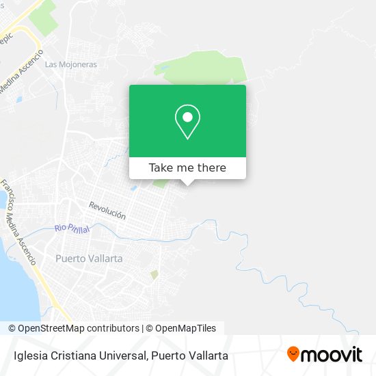 Iglesia Cristiana Universal map