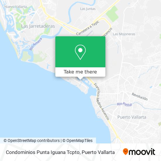 Condominios Punta Iguana Tcpto map