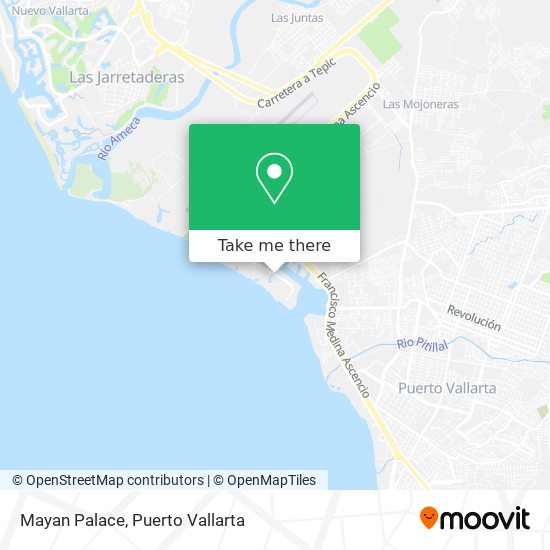 Mapa de Mayan Palace