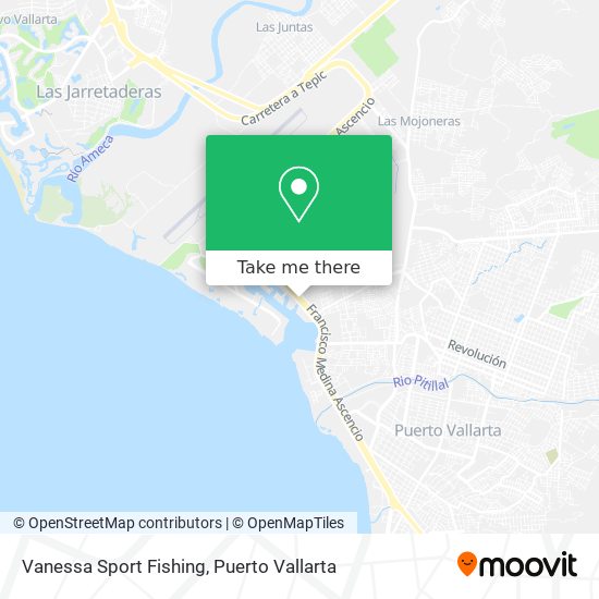 Mapa de Vanessa Sport Fishing