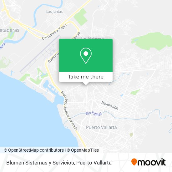 Mapa de Blumen Sistemas y Servicios